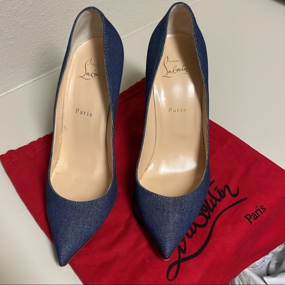 Christian Louboutin Shoes - 👠Christian Louboutin Denim Heel👠Pigalle Follies